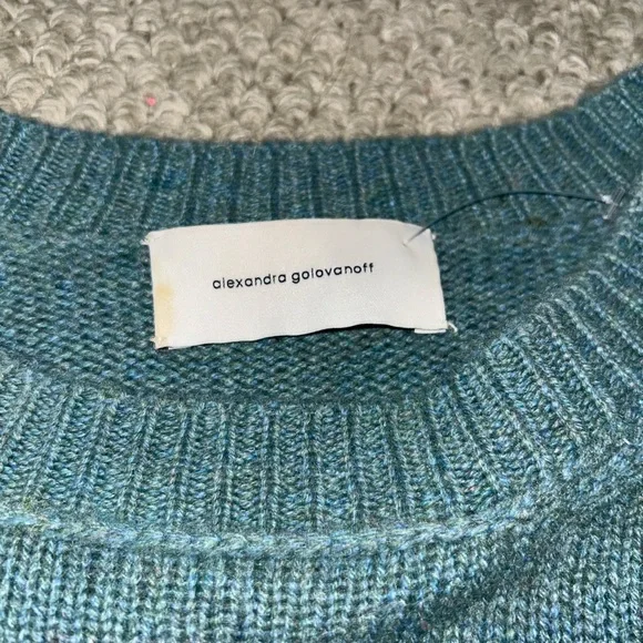 Alexandra golovanoff 100% cashmere sweater - Picture 3 of 3